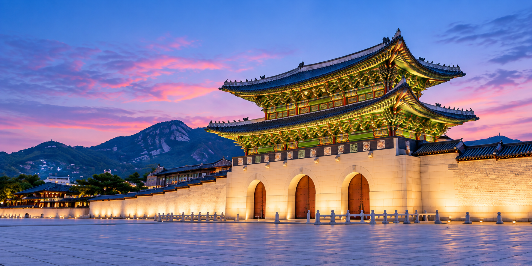 Seoul palace gate